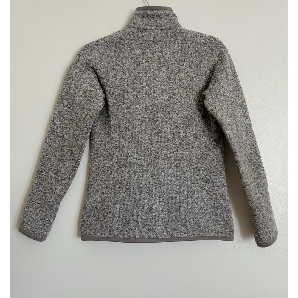 Light Grey Patagonia Better Sweater 1/4 Zip XS - Picture 3 of 6